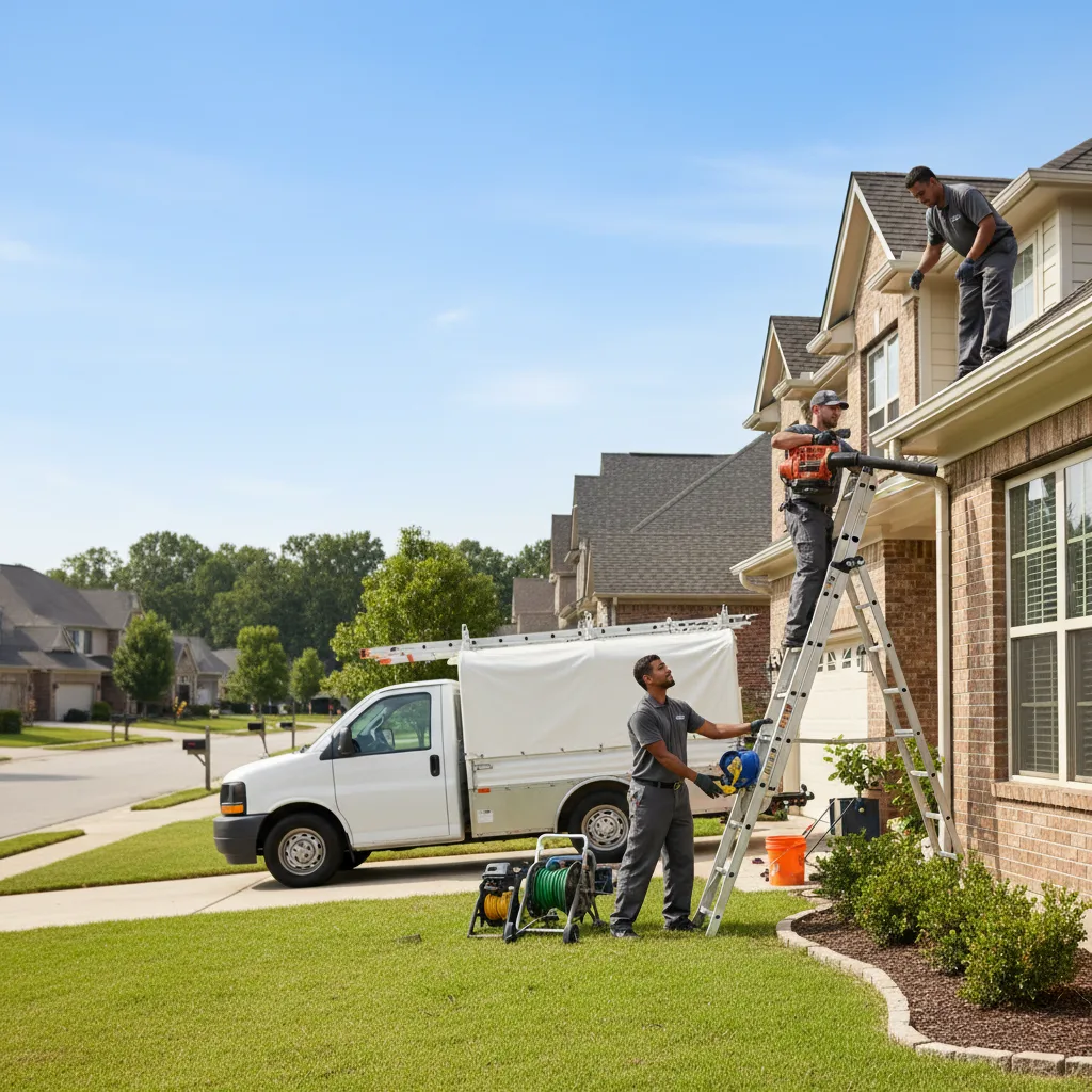 Home Gutter Service in Kinmundy, IL near me